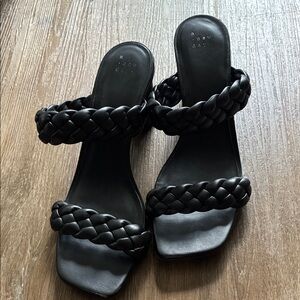 a new day Braided Strap Slide Sandals - Women
